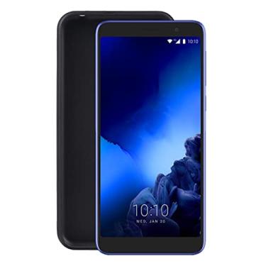 Imagem de TPU Phone Case For Alcatel 1X 2019(With Fingerprints)(Black)
