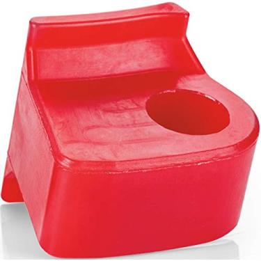 Imagem de WARN 102045 isolador de manilha de cabo de guincho para manilha Epic HyperLink, vermelho