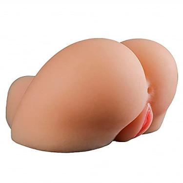 Imagem de Maig - Masturbador Em Forma De Bunda Em Cyberskin Com 2 Orifícios Vagina e Ânus Penetráveis 20 X 18 Cm REF:6781