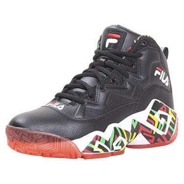 Imagem de Fila Men's MB Sneakers High Top Black/Jelly Bean/Lemon Sz. 8 1BM01264