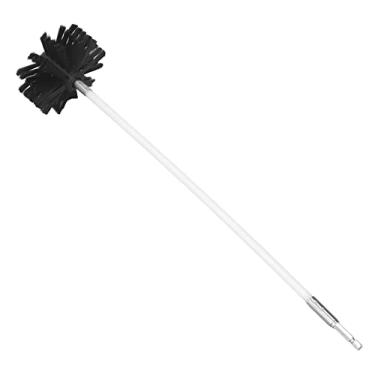 Imagem de Escova de limpeza de chaminés, conjunto de limpeza de chaminés de 12 peças com Hex Pole, fita adesiva, escova de chaminé de 4 polegadas de largura para a chaminé do secador