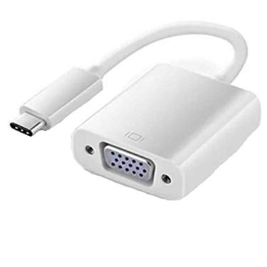 Imagem de Cabo Tipo C Macho Para Vga Fêmea Adaptador Conversor