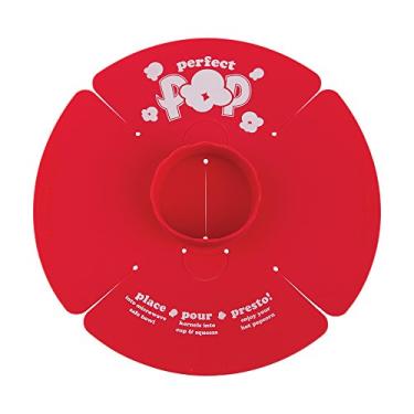 Imagem de Tampa para Pipoca de Micro-Ondas Progressive Vermelho Silicone