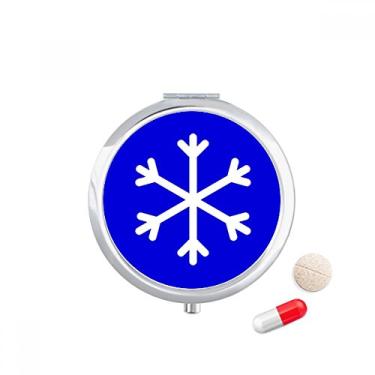 Imagem de Caixa de armazenamento de medicamentos para guardar remédios da Snow Blue