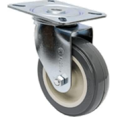 Imagem de Rodízio Base Giratório 4" 65kg Pvc S/Freio - Rodiline