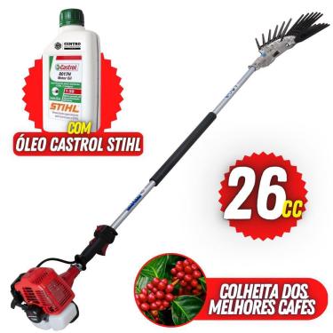 Imagem de Equipamento Para Derriçar Café Nakashi Com Braço Longo de 1500mm Motor Forte Mitsubishi...