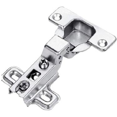 Imagem de Dobradiça Para Moveis Curva Bemfixa Zincada 35 Mm