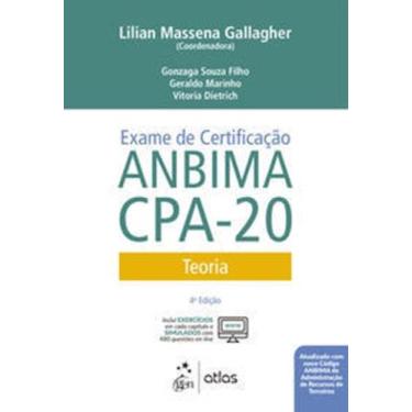 Imagem de Exame De Certificação Anbima Cpa-20 - Teoria + Marca Página