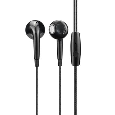 Imagem de FONE DE OUVIDO HIT PRETO EARBUDS COM FIO E MICROFONE LETRON