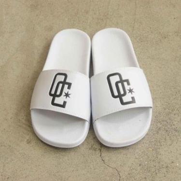 Imagem de Chinelo Overcome "Logo" Branco-Unissex