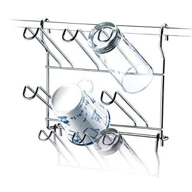 Imagem de Escorredor componivel para 6 copos cromado - Bella Cucina - Future