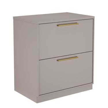 Imagem de Balcão Duplo Itatiaia Essence com 1 Porta, 1 Gaveta, 1 Prateleira e 80 cm de Largura - Fendi