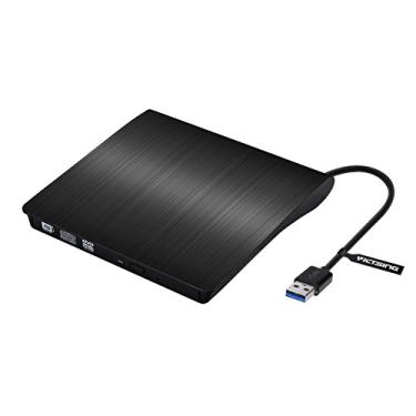 Imagem de Gravador de CD externo VicTsing DVD RW DVD ROM Drive USB 3.0 Gravador portátil para Mac MacBook Pro Air iMac Laptops Desktops Notebooks
