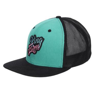 Imagem de Boné King Farm Aba Reta com Tela Preto 20311