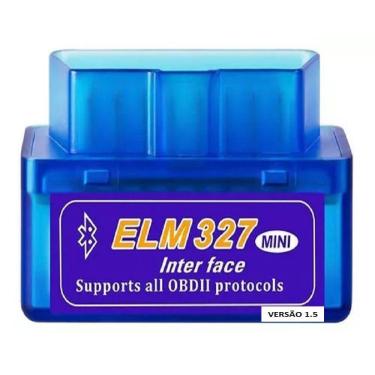 Imagem de Scanner Automotivo Bluetooth OBD2 ELM327 Versão 1.5 e 2.1 Leitura e Diagnóstico 