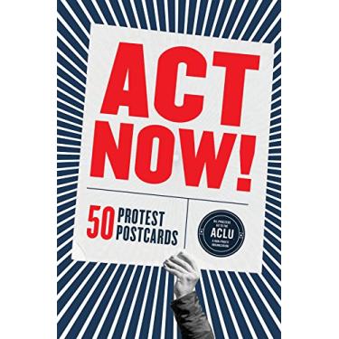 Imagem de Act Now! 50 cartões postais de protesto (cartões postais políticos, presente de papelaria para atividades empoderadoras)