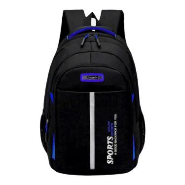 Imagem de Mochila Masculina Reforçada Trabalho Escolar Sports BL-1180 - KINGLEEN