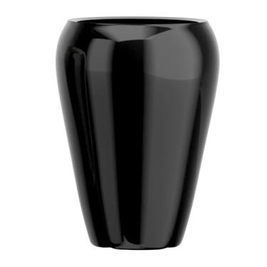 Imagem de Vaso Vietnamita Fibra De Vidro Decoração Tóquio 74cm Grande (Preto)