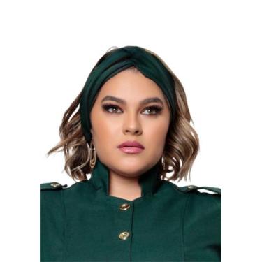 Imagem de Touca Turbante Feminina Eva Verde Musgo - Gardenia Jalecos