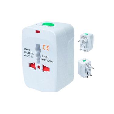 Imagem de Adaptador Tomada Universal Austrália Eua Reino Unido Ásia - RELET