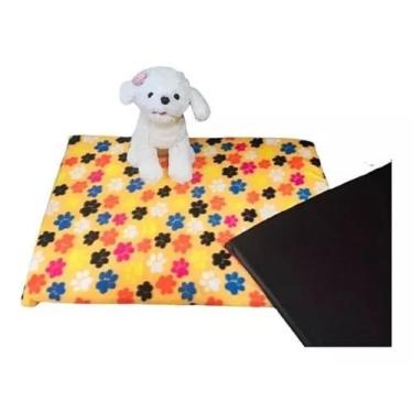 Imagem de Caminha para Pet - 70x50cm - Colchonete com Espuma Compacta - capa rem
