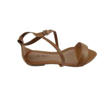 Imagem de Sandália Feminina Saltinho Baixo Festa Com Fivela Linda - Aine Store, 