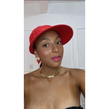 Imagem de Chapéu Viseira Tactel Aba Larga Moda Feminina Verão Fashion Praia Vôle