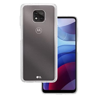 Imagem de Case-Mate - Resistente - Capa transparente para Motorola G Power - Proteção contra quedas de 3 metros - 6,4 polegadas - Transparente