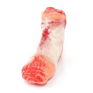 Imagem de Pé Com Sangue Falso Decoração Para Festas Abrakadabra, UNICA, U