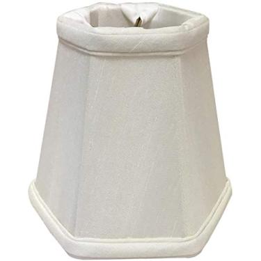 Imagem de Cortina de lustre de organza com clipe redondo Royal Designs, casca de ovo, 7,62 x 15,24 x 11,44 cm