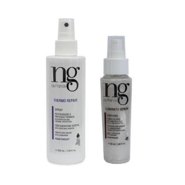 Imagem de Ng De France Kit Spray Thermo Repair Protetor térmico Filtro solar Cap