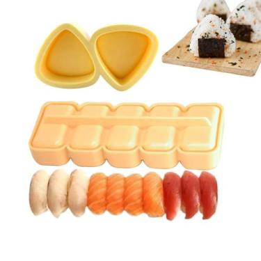 Imagem de Kit Forma Oniguiri E Niguirizushi Onigiri Kata Molde Sushi - TMC