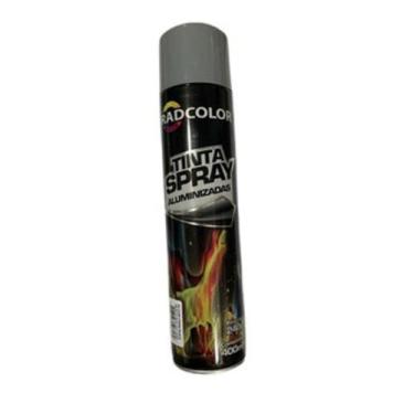 Imagem de Tinta Spray Uso Geral E Automotivo 400ml Radcolor, CINZA PLACA