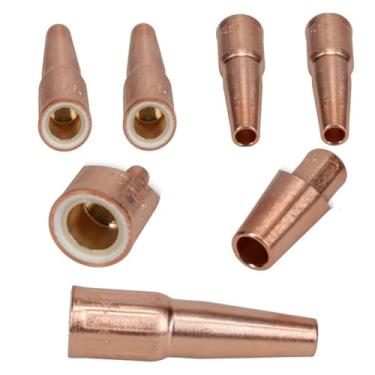 Imagem de STARTECHWELD Bocais de solda 23T37 Mig de 9,5 mm afunilados para pistola de solda MIG Tweco 2, 3, 4 e Lincoln Magnum 200, 300, 400 (pacote com 5) 23T37