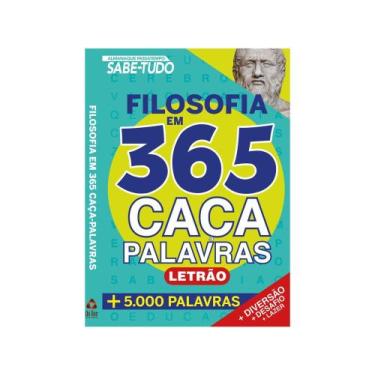 Imagem de Revista Passatempo Almanaque Sabe Tudo 365 Caça Palavras Fácil Edição 