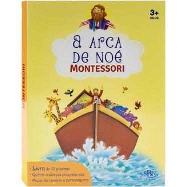 Imagem de Livro - Montessori Bíblico (Livro-JOGO): Arca de Noé