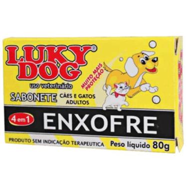 Imagem de Luky Dog - Sabonete Enxofre - 80g - WA Ind.