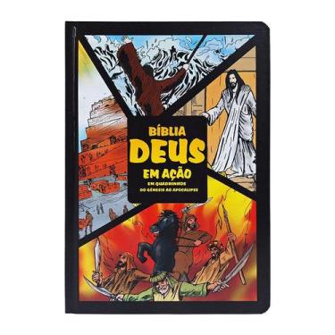 Imagem de Livro - Bíblia Deus em ação em quadrinhos  capa Torre de Babel