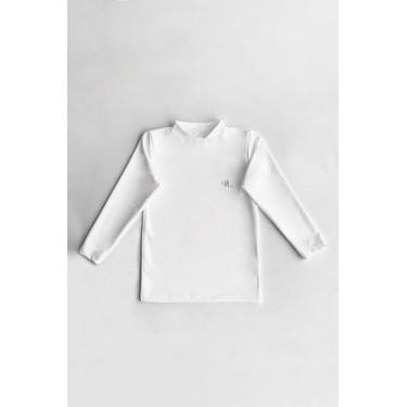 Imagem de Camiseta Térmica Infantil Peluciada Branco - MProtect, 14