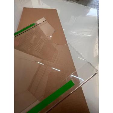 Imagem de Display A5 (15x21cm) Petg Vertical  Folha Folder Escritório 10 pçs - A