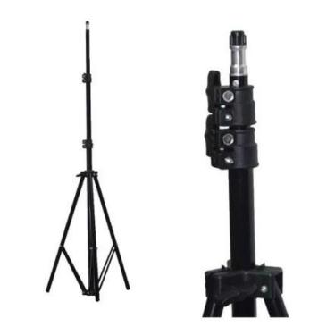 Imagem de Tripé De Ferro Para Ring Light 2.1m Resistente Iluminação - Etropus, T