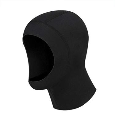 Imagem de Moletom unissex com capuz de neoprene de 1 mm para mergulho masculino e feminino para surfe, boné de natação para mergulho aquático e esporte aquático