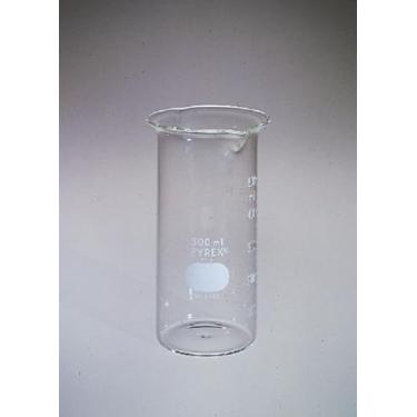 Imagem de Copo duplo de vidro borossilicato Corning Pyrex graduado, 130 mm A, capacidade de 250 ml (caixa com 12)