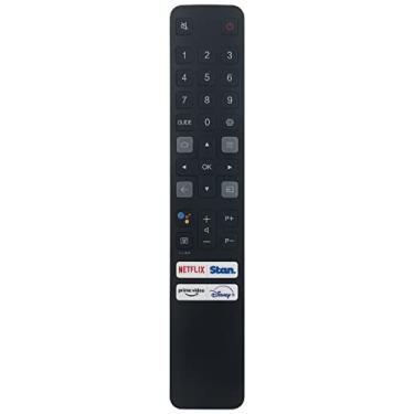 Imagem de PERFASCIN RC901V FAR1 Controle remoto substituído por voz adequado para TCL Android LED 4K Smart TV 50C725 55C725 65C725 75C725 55C727 65C727 75C727 55C825 65C825 75C825 75C825 85C82 5
