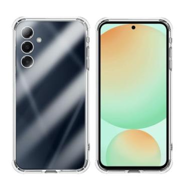 Imagem de Capa Capinha Anti Impacto Compatível Samsung Galaxy S24 FE Case Antishock Transparente