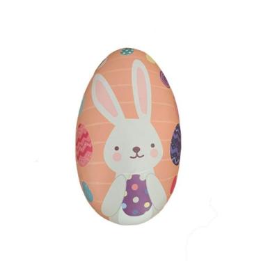 Imagem de Porta Doces Chocolates Para a Pascoa Feito De Aluminio Rosa  - ROSRO