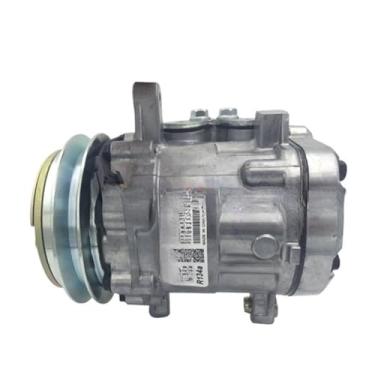 Imagem de Compressor ac de ar condicionado automotivo sd7b10, compatível com mini escavadeira, compatível com yanmar sanden 7189 khr3536 4615804 22l-979-2211 029671293