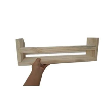 Imagem de Prateleira Nicho Organizador Madeira para Banheiro