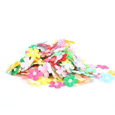 Imagem de GRCFUMO 200 PCS Mini Flores artesanais, flores artificiais suaves com dez cores misturadas e decorativas Disy Flowers Crafts for Hand Ledger DIY Artesanato