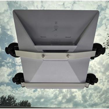 Imagem de Suporte de ventosa aderente de gel resistente para veículos, janela de carro segura e teto solar Starlink Mini suporte solução pronta para viagem